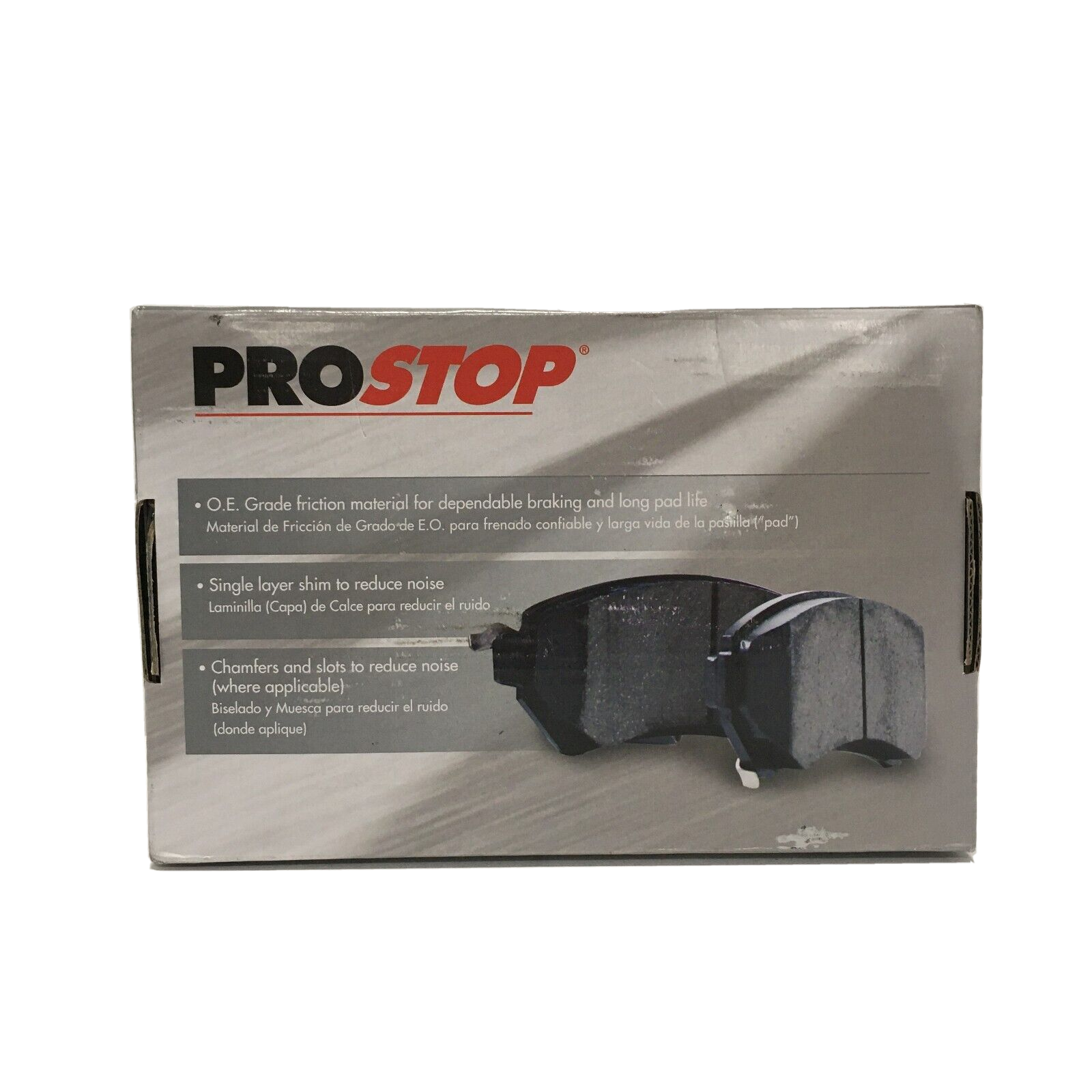 ProStop Ceramic Disc Brake Pad AXCD1363/PS1363C Abutment Hardware