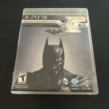 Batman: Arkham Origins PS3 Game Complete w/ Manual. Tested - Works.