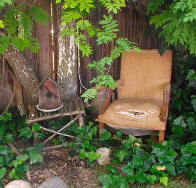 Antique Chair High Back Woven Fauteuil Armchair Carved California