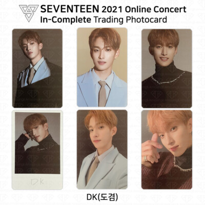 SEVENTEEN 2021 Online Concert Incomplete Trading Card SEVENTEEN 2021 Online Concert Incomplete Trading Card