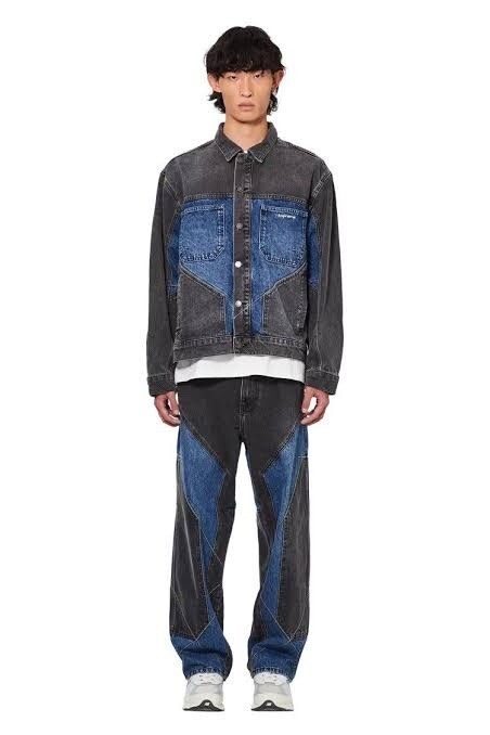 Supreme 2-Tone Paneled Denim Jacket Size XL K | eBay Supreme 2-Tone Paneled Denim Jacket Size XL K | eBay