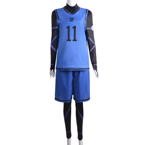 Blue Lock Isagi Yoichi Cosplay Costume Chigiri Hyoma Jersey Summer Suits 2025 - Picture 6 of 16