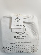 Threadmill 100 Cotton Sheets for Twin XL Size Bed - 600 Thread Folkstone Blue