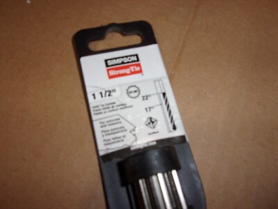 SIMPSON SPLINE SHAFT HAMMER BIT   1-1/2'' X 22''  4-CUTTER HEAD  # MDSP15022Q