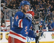 New York Rangers Oscar Lindberg Autographed Signed 8x10 NHL Photo COA #4