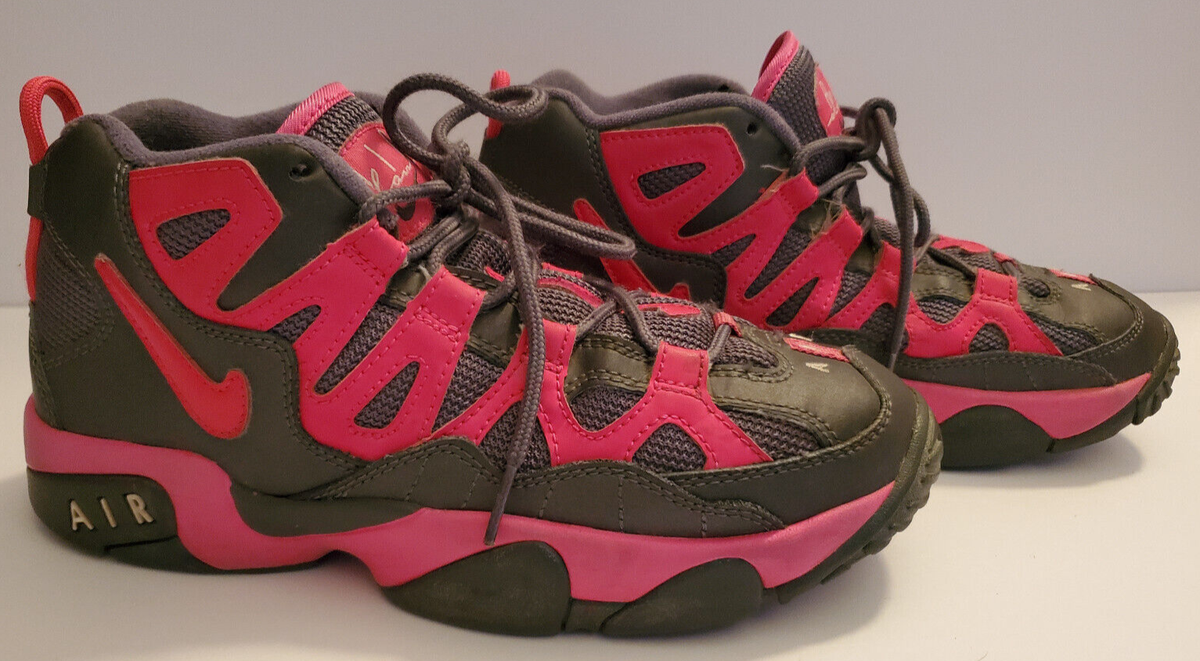 Nike Air Slant Youth Size 602812-061 Pink High Top Sneaker