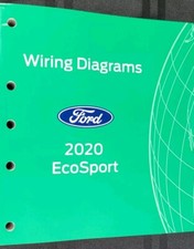 2020 Ford EcoSport Electrical Wiring Diagrams FORD Dealership Technicians Manual