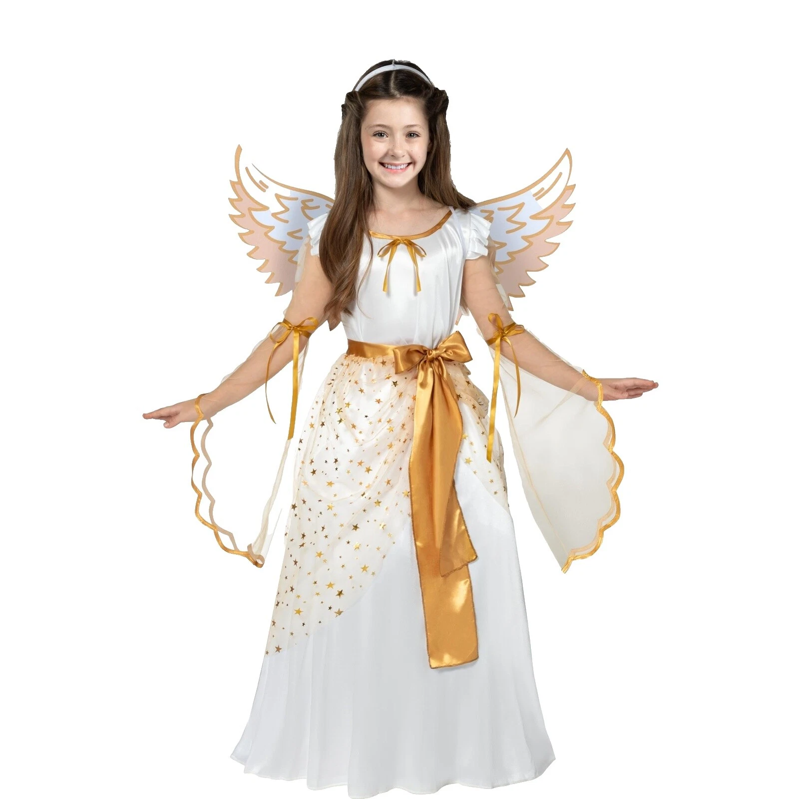 Polyester Angel Costumes for Girls