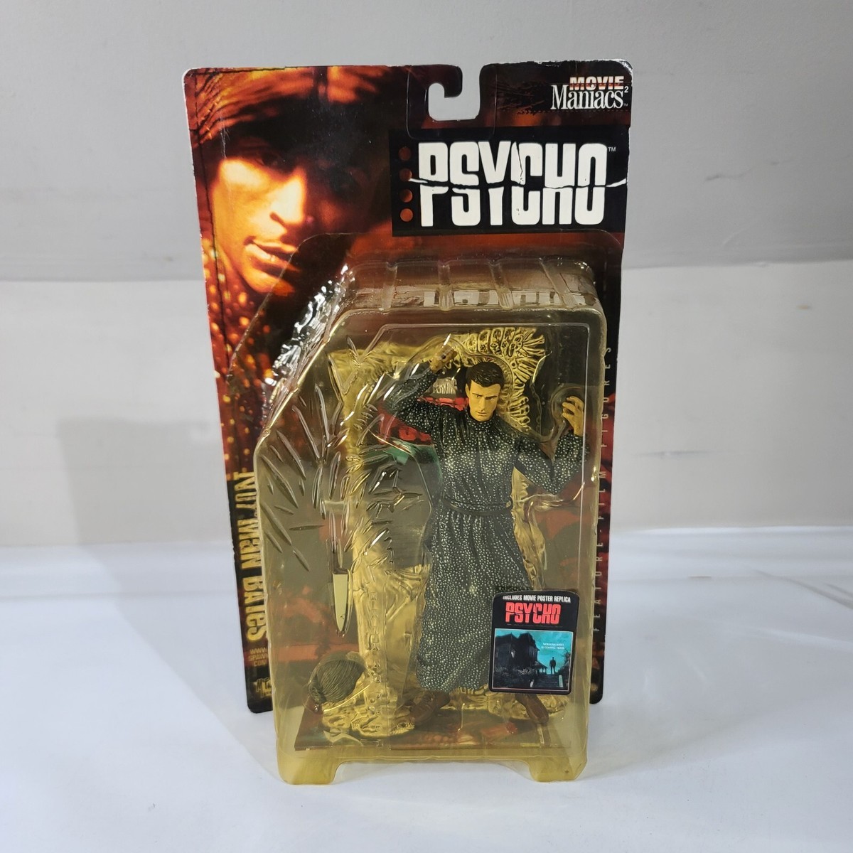 1999 McFarlane Toys Movie Maniacs Series 2 Norman Bates Psycho New