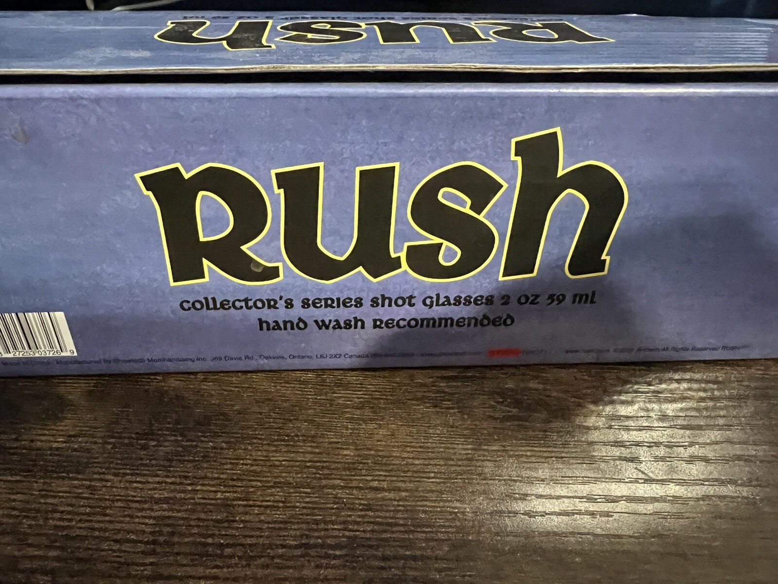 Rush Limited Edition Collectors Shot Glasses eBay