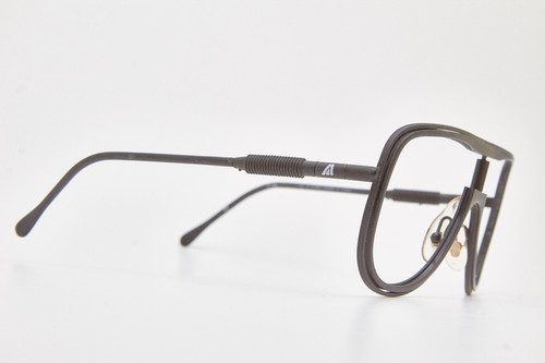 1980s vintage pilot eyeglasses ALITALIA CLASSIC 500 black glasses - Picture 10 of 13