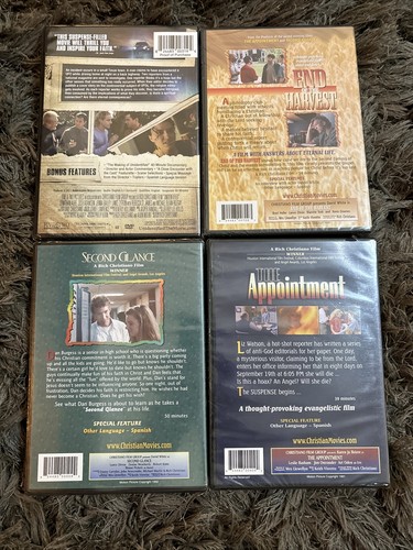 Christiano Film Group 4 Movie Lot Second Glance - Unidentified - End Of Harvest - Picture 6 of 10
