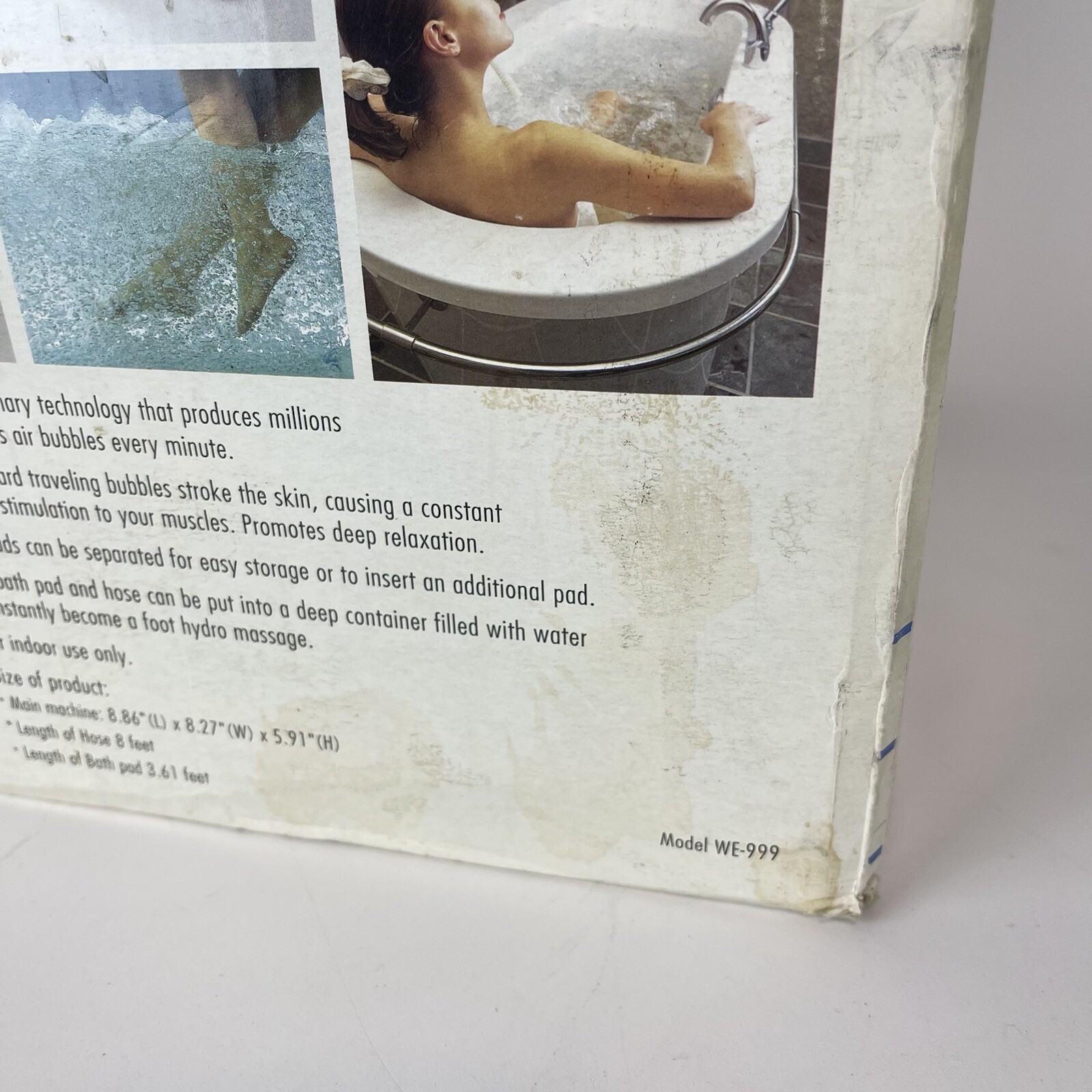 Wellcare AutoProgram Bubble Bath Spa Mat WE999 New In Box eBay