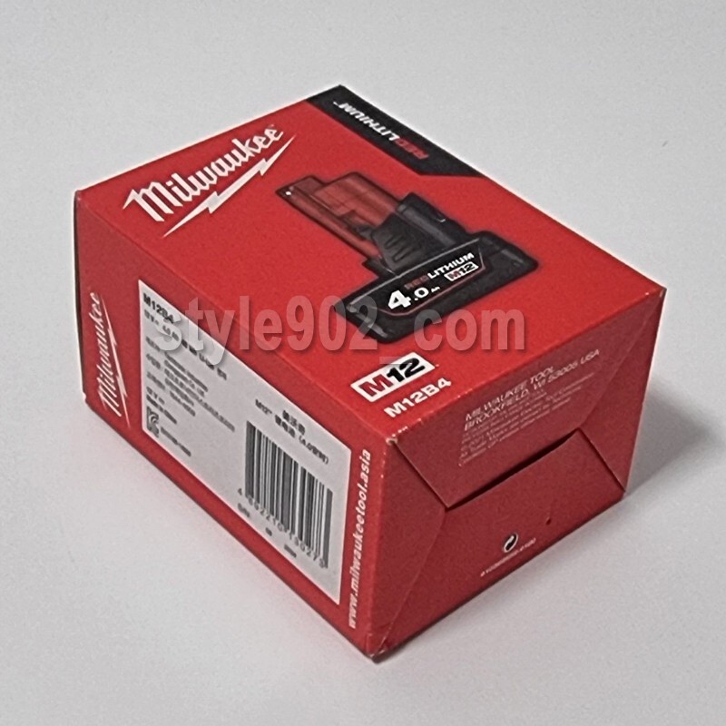 Original Milwaukee M12 B4 12V / 4.0Ah Battery - FedEX | eBay