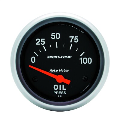 AutoMeter 3522 Sport-Comp Elektronischer Öldruckanzeiger