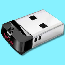 Cruzer Fit Flash Drive 16GB USB 2.0 Memory Stick Mini USB Flash Drive