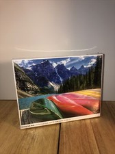 Mountain Lake Boats puzzle 300 piece. Brand New   