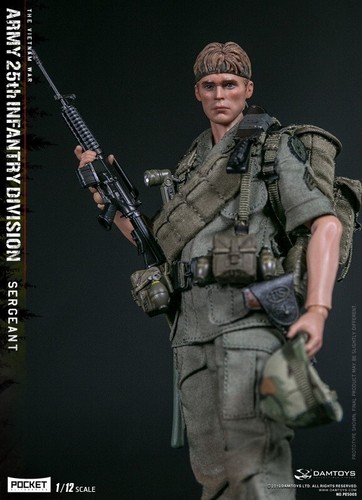 DAMTOYS 1/12 Army 25th Infantry Division Pocket Elite Sergeant PES005 IF - 第 1/9 張圖片