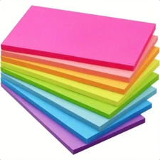 Stick It Big! 5 Premium 3x5 Pads in assortment of colors