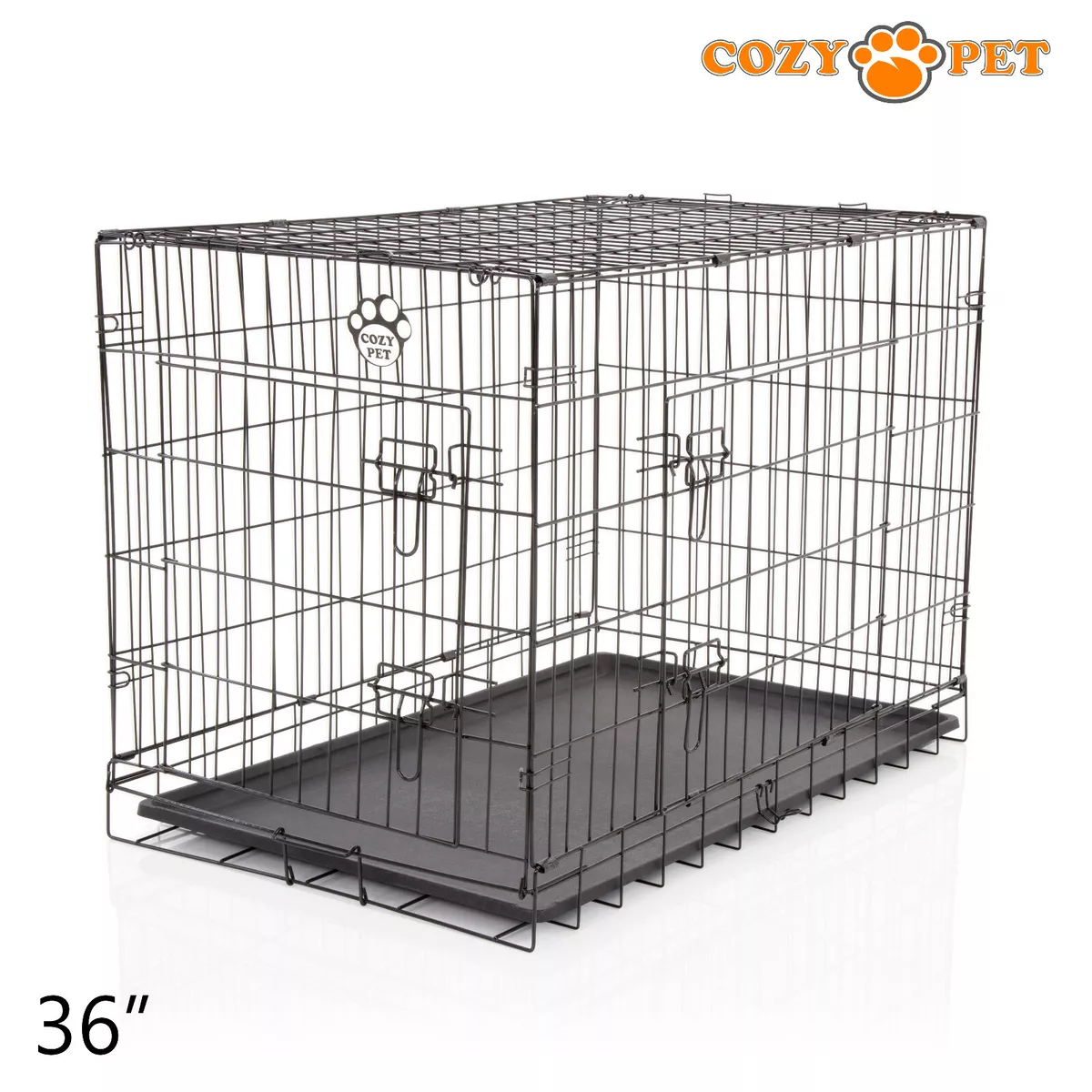 Colored dog crates sales