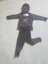 Boy Spideman/super Hero 3 Piece Costume,3/4/5/7/8 y