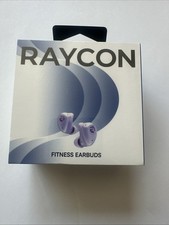 Raycon Fitness Earbuds Active Noise Cancellation Purple Violet Morado NEW