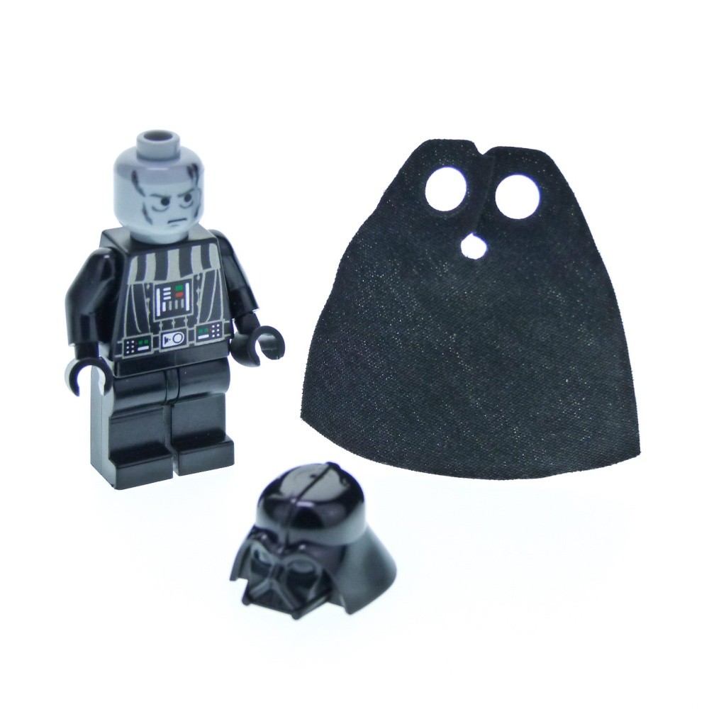 1X Lego Minifigure Star Wars Darth Vader Black Helmet Death Star 10188 SW0209