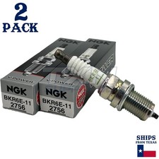 Ngk 2756 V-power Standard Spark Plug Bkr6e-11 - 2 Pack