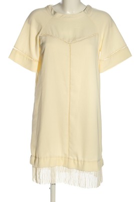 ZARA BASIC Blusenkleid Damen Gr. DE 38 creme Casual-Look