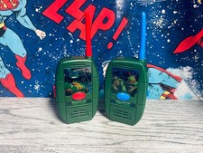 2013 TMNT Walkie Talkies Pair Raphael Michelangelo Nickelodeon