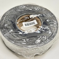 MASTER MAGNETICS ZG80ACX50 Roll Magnet,Black; White,50 ft L 3NJX4