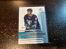 2001-02 SP Game Used New Grooves Rookie KEVIN SAWYER #63 SP 398/499