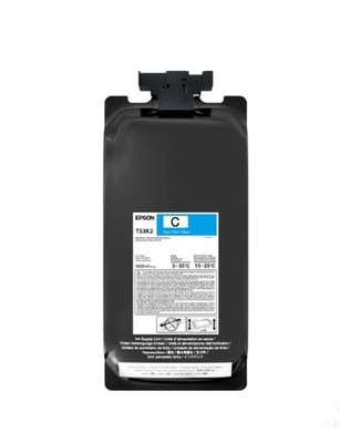 EPSON UltraChrome T53K220 DS Ink Pack - 1600mL, High Density Cyan (2-Pack)