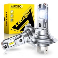 Bulbs, 500 h7ll LED Super Bright, Mini Size, Plug N Play, Long Lifespan, H7