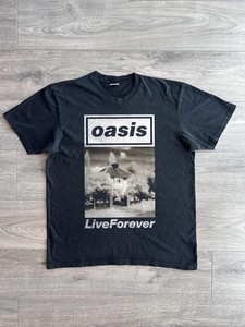 Oasis Live Forever Shirt | eBay