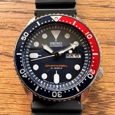 SEIKO SKX009J Navy Boy Taucheruhr 200m Japanese Made Ready to Use