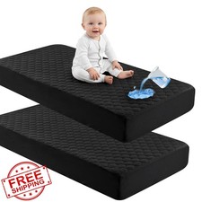david's kids Crib Mattress Protector Black