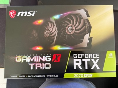 MSI RTX 2070 SUPER GAMING X TRIO + Waterblock von BYKSKI