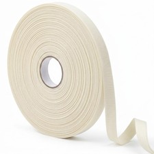 30 Yards 1/2 Inch Beige Double Fold Bias Tape Bias Binding Wide Fold Cotton T...