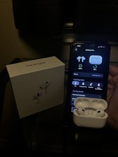 Apple AirPods Pro White Wireless Bluetooth In-Ear Earbuds w/ Case  Box