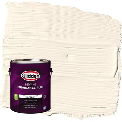 HEP Grab-N-Go Country White / Off White Flat Interior Paint W/ Primer 1 Gallon