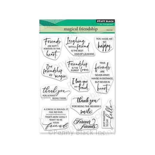 Penny Black Clear Stamps - Magical Friendship 30-707