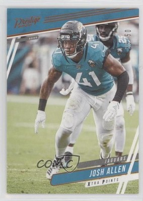 2020 Panini Prestige Xtra Points Orange 35/50 Josh Hines-Allen Allen #108 0a9v