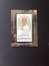 2017 Topps Allen & Ginter Minis Framed Alex Reyes #MA-ARE Auto 0ws