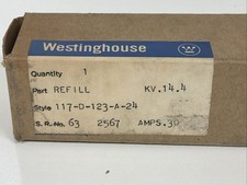 Westinghouse BA-200 Power Fuse Refill 117-D-123-A-24 14.4kV 30E Standard
