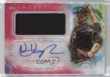 2019 Topps Inception Magenta 52/75 Nick Kingham #IAP-NK Patch Auto 6o3