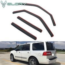 Fits 97-17 Ford Expedition 98-17 Lincoln Navigator In Channel Window Visors