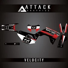 Attack Graphics Custom Velocity Complete Bike Graphics Kit For Honda CRF450RL