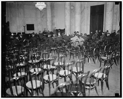 Washington D.C. Dr Townsend Rally Capitol Crowd 1937 Newspapers and Legislators