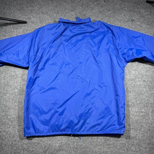 Vintage Bedford Park 1988 Aristo Jac Jacket Mens XL Blue Snap Buttons USA Made - Picture 5 of 8